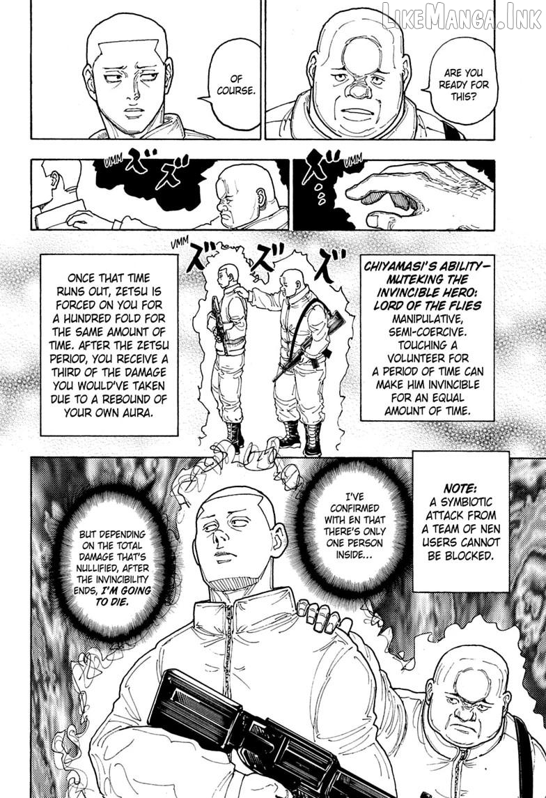 Hunter x Hunter, Chapter 414 image 08
